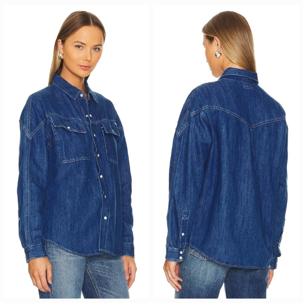 MOTHER The Jam Shirt in Boombox Blastin Small